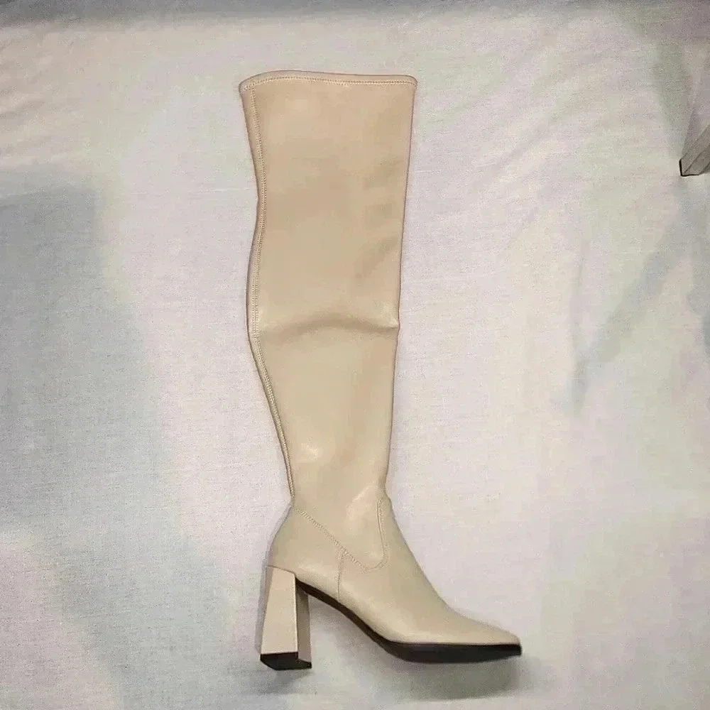 Open Edit over the knee boots nwob size 7